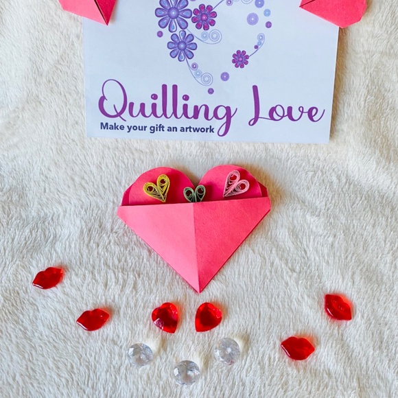 Quilling Love San Valentine’s Day greetings cards - Picture 10 of 13
